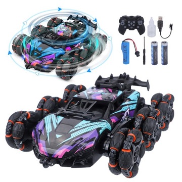 RC Car Terenowa 6WD 2.4GHz Zdalnie Sterowana Podwójna Rotacja 360°
