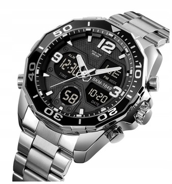 SKMEI 1335 Klasyczny Zegarek męski elektroniczny