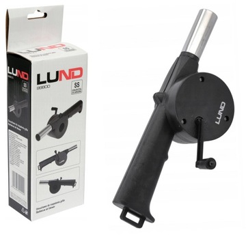 LUND DMUCHAWA DO ROZPALANIA GRILLA OGNISKA KOMINKA