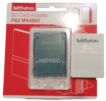 PS2 Free MC Boot FMCB MX4SIO 128GB Skonfigurowane Mod przeróbka softmod