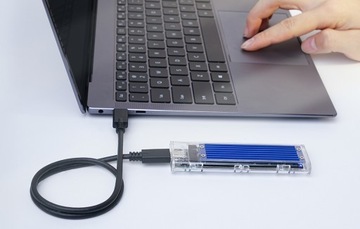 КОРПУС ORICO M.2 NVME SSD USB-C 3.1 КАРМАН ДЛЯ НОУТБУКА