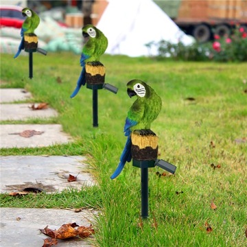 Светодиодный садовый светильник Parrot на солнечной батарее