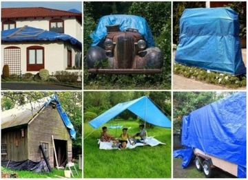 Защитный брезент СИНИЙ 2м х 3м