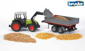 BRUDER 02112 Трактор класса Nectis 267F самосвал