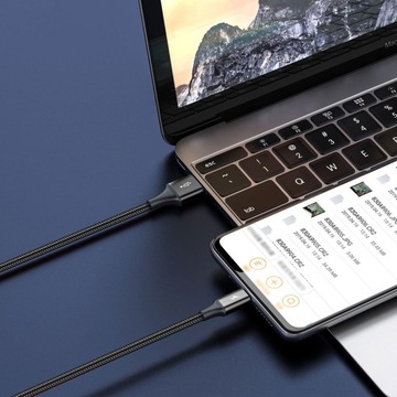 USB-кабель 3-в-1 для iPhone Micro Type-C 3.5A Baseus