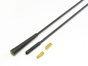 ANTENA SAMOCHODOWA MASZT GWINT WEWNĘTRZNY M6 40cm