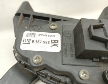 POTENCIOMETR PLYN OPEL ASTRA H 1.7 CDTI 9157998BK