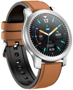 MŁODZIEŻOWY ZEGAREK SMARTWATCH JK ACTIVE BRĄZOWY