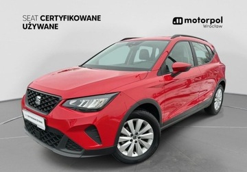 Seat Arona Crossover Facelifting 1.0 TSI 110KM 2023 Seat Arona Style, Tempomat, Android Auto, ecoLED, Bezwypadkowy, Salon PL,