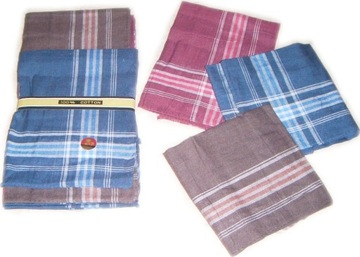 MĘSKI CHUSTECZKI DO NOSA BAWEŁNA CHUSTECZKA szt.10