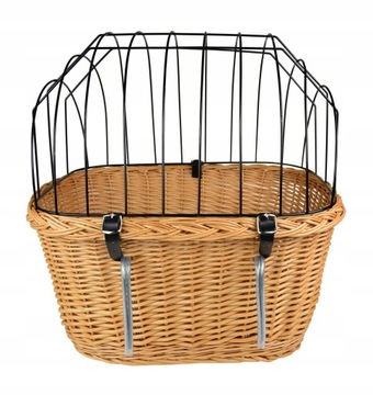 Плетеная КОРЗИНА ДЛЯ ВЕЛОСИПЕДА, КОРЗИНА ДЛЯ СОБАКИ И КОШКИ