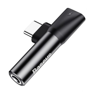 Adapter przejściówka audio USB C do mini jack 3.5