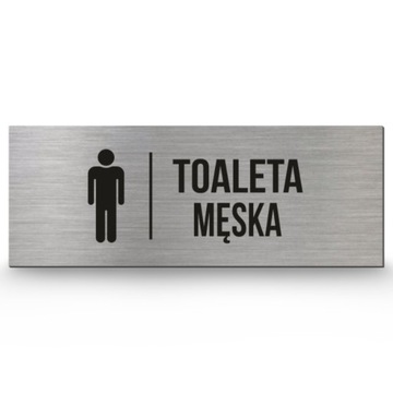 TABLICZKA TOALETA WC INFORMACYJNA NA DRZWI DIBOND 3MM PIKTOGRAM TABLICA 12