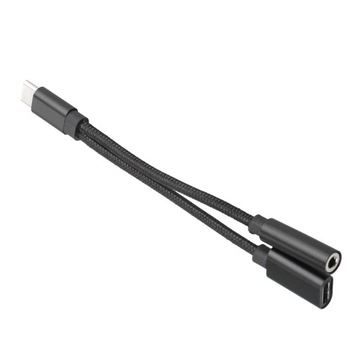Адаптер для аудио и зарядки 2 в 1 / USB C и 3.5