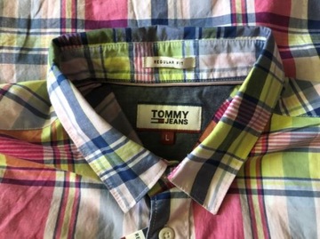 TOMMY JEANS HILFIGER roz.L regular nowa koszula