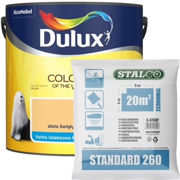 Dulux Kolory Świata Złota Świątynia 2,5L + GRATIS