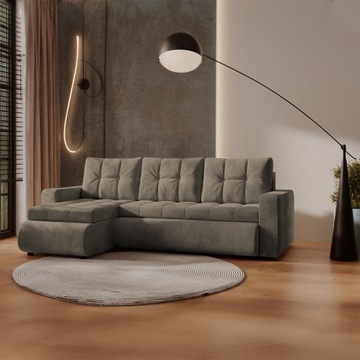 Угловой диван Fabio, функция СПАТЬ РОГОВИКА Кровать диван ПОЛЬСКИЙ ПРОИЗВОДИТЕЛЬ - 226x143