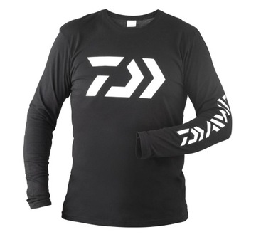 Рубашка Daiwa D-Vec LS, черная, S Размер: маленький (S)