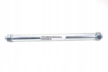 OŚKA WAHACZA SIMSON SR50 Z NAKRĘTKAMI TB Z