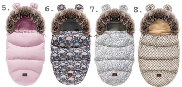 СПАЛЬНИК ДЛЯ КОЛЯСКИ ДЛЯ САНОК С МЕХОМ PRO