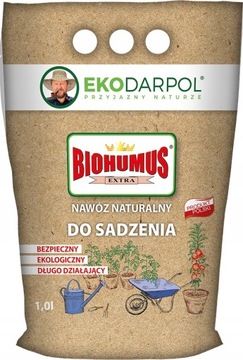 Biohumus extra SYPKI 1l do Sadzenia EKODARPOL