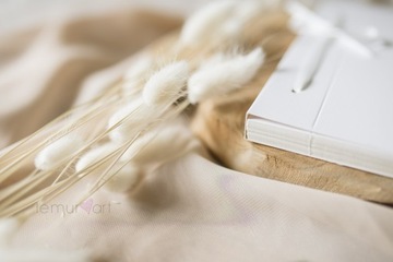 Album biały tradycyjny 20x30 PAMIĄTKA CHRZTU ŚWIĘTEGO na zdjęcia wklejane