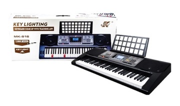 Keyboard elektroniczny ORGANY ze stojak do nut funkcja Nauka Gry