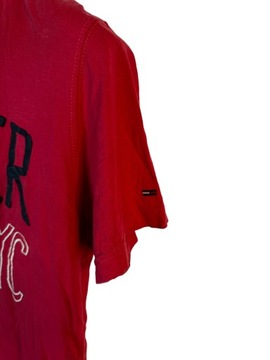 Koszulka Tommy Hilfiger czerwona z dużym nadrukiem M