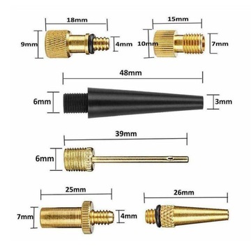Адаптер Presta Schrader Adaptor для велосипедного насоса