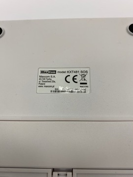 Телефон для пожилых людей с дистанционным управлением SOS MAXCOM KXT481 Maxcom KXT481SOS