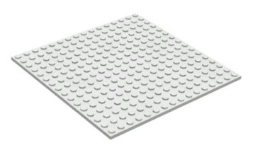 LEGO PŁYTKA 16X16 BIAŁA NR 91405
