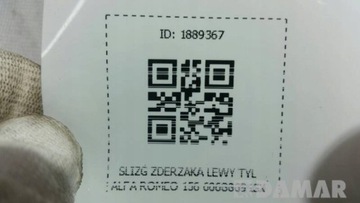 60688691 VÝZTUHA NÁRAZNÍKU LEVÝ ZADNÍ ALFA ROMEO 156 K
