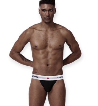 BAWEŁNIANE MĘSKIE MAJTKI JOCKSTRAP ADANNU CLASSIC GYM ROZMIAR XL