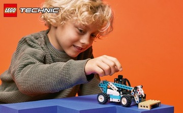 Набор кубиков LEGO TECHNIC 42133 ТЕЛЕСКОПИЧЕСКИЙ ПОГРУЗЧИК для детей от 7 лет
