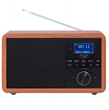 ADLER Radioodtwarzacz DAB+ AD 1184 Bluetooth USB