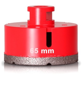 Otwornica diamentowa 65 do ceramiki płytek i gresu m14 diament