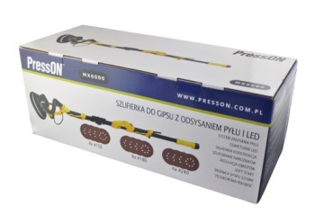 Шлифовальная машина для штукатурки стен и потолков, беспыльная Giraffe LED