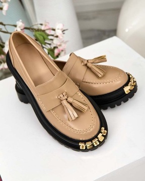 КОРИЧНЕВЫЕ ЖЕНСКИЕ МОКАСИНЫ FRESOSNE 39