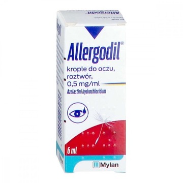 Allergodil krople do oczu Katar sienny 6 ml