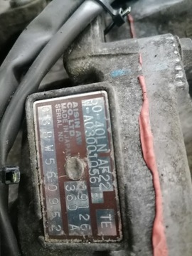 SKRZYNIA BIEGÓW 50-40LN AF22 OPEL ZAFIRA B 2.2 16V