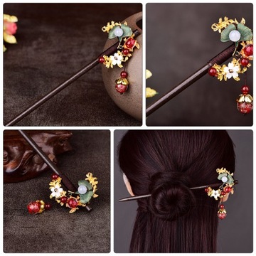 SPINKI DO WŁOSÓW HANFU SPINKA DO WŁOSÓW CHIŃSKA SZTYFTA