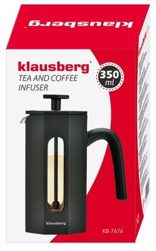 Zaparzacz tłokowy do herbaty kawy dzbanek french press 350 ml