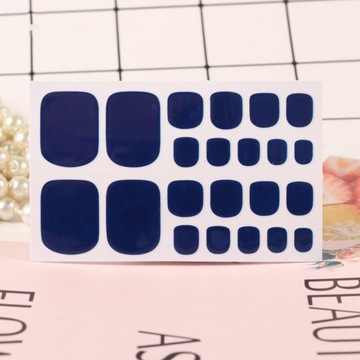 Nail Decor Наклейки для ногтей на ногах, 12 листов