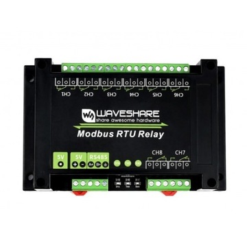 Modbus RTU Relay – модуль с 8 реле и RS485