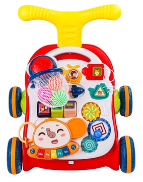 ИНТЕРАКТИВНЫЙ ОБРАЗОВАТЕЛЬНЫЙ СТОЛ 2 В 1 PUSH WALKER