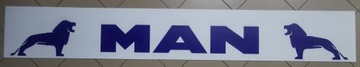 Брызговик прицепа MAN, белый