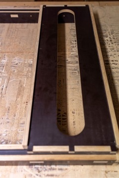 Направляющая для строгального станка по дереву 100х100см.