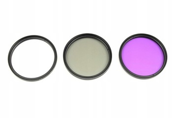 УФ-ФИЛЬТР CPL FLD 18-55 58 мм ДЛЯ КОМПЛЕКТ ОБЪЕКТИВОВ CANON 2000D EOS NIKON 700D