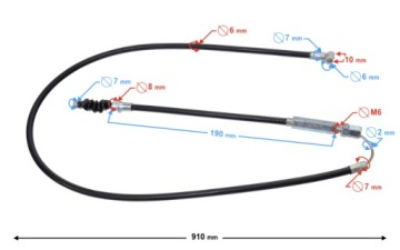 Трос сцепления Cross 110cc