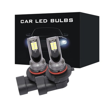 2x ŻARÓWKI CREE LED 9005 HB3 +400% HOMOLOGACJA E11